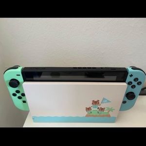 Nintendo switch animal crossing edition